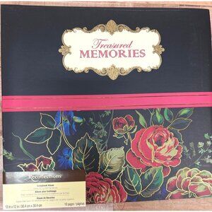 NIP Recollections 12 x 12 Scrapbook Floral, Flower Theme